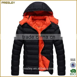 Wholesale Hot Sale Winter Padded Black Jacket and Coat Mens From China thumbnail-1