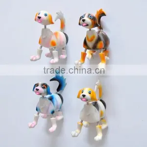 4 Inch 3D Plastic Creative Dog Shape Fridge Magnet thumbnail-1
