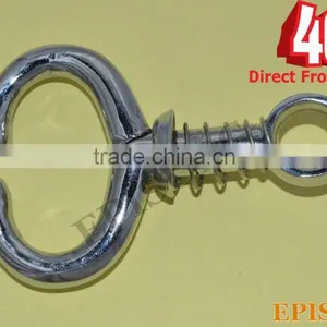 Spring Bull Lead, Bull Cow Nose Lead With Spring, Veterinary Instruments thumbnail-1
