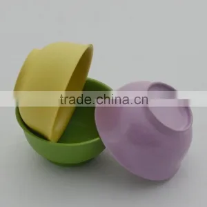 Eco-friendly Bamboo Fiber Round Bowl thumbnail-6