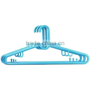 2 Hooks,big Blue Plastic Cloth Hanger thumbnail-3