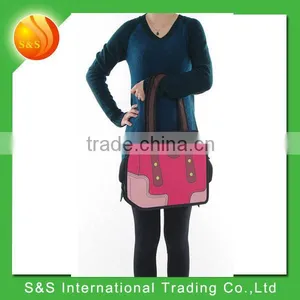 Fashionable 3d Comic Lady Hand Bag Tote Bag thumbnail-2