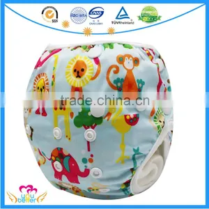 The Newst Design Infant Swim Diapers One Size Fit 10-40lb Baby Swimming Nappies thumbnail-2