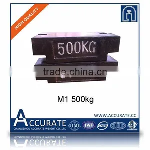 Weight Class M1, 500kg Cast Iron Weight,500kg Test Weight, Crane Scale Calibration Weights thumbnail-4
