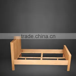 European Standard Wood Bed Solid Wood Home Furniture Bedroom Furniture thumbnail-4