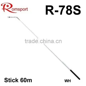 Rhythmic Gymnastics ROMSPORTS White Stick With Black Grip R-78S thumbnail-1