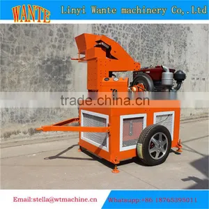WT1-20 Mobile Diesel Engine Block Making Machine Manual Interlocking Brick Machine Price thumbnail-3