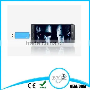 Promotional Gift Aluminum Material Usb Adapter Flash Drive Usb thumbnail-1