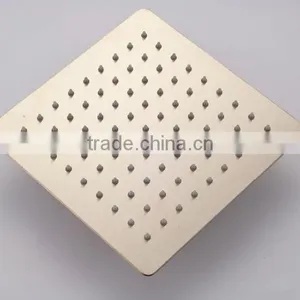 8inch Ultra Thin Brushed Nickel Ceiling Mounted Rain Shower Head Stainless Steel thumbnail-6