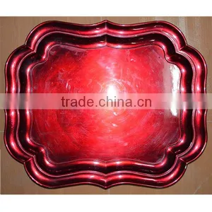 Decorative Plastic Unique Serving Trays thumbnail-1