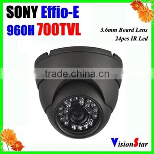 Sony Effio-E 700tvl 3.6mm Board Lens With 24pcs ir Leds Day Night Vision Surveillance Cctv ir Dome Camera thumbnail-1