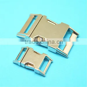 Gold Supplier Metal Buckles for Dog Collars,20mm Side Release Metal Buckle,25mm Buckle for Dog Leashes thumbnail-1