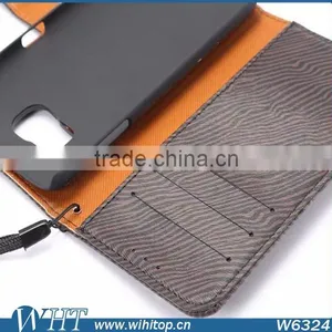 Luxury Zebra Stripe Flip Leather Stand Wallet Cover Phone Case for Samsung Galaxy S6 thumbnail-4