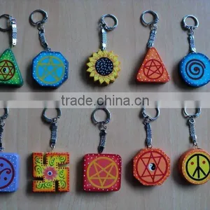 Wooden Keychains Indian thumbnail-1