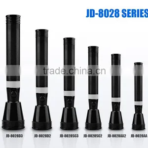 Cheap High Power Long Distance Aluminum Portable The Middle East LED Rechargeable Flashlight Torch - JD8028 Keen thumbnail-2