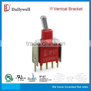 IP67 Sealed Sub-Miniature Toggle Switch thumbnail-5