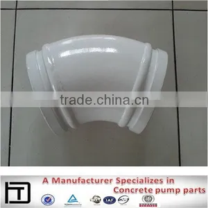 DN125*R180*90D Concrete Pipe Elbow Casting Concrete Pump Parts thumbnail-4