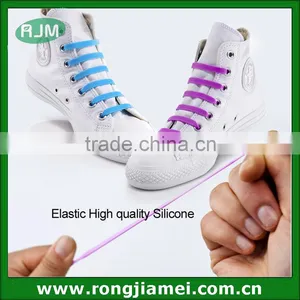 2015 Wholesale Popular no Tie Elastic Lace Lock Shoelace thumbnail-5