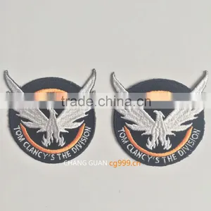 Embroidery Orange Black Boy Clothes Patch thumbnail-3