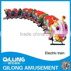 Newest Outdoor Amusement Park Electric Train thumbnail-4