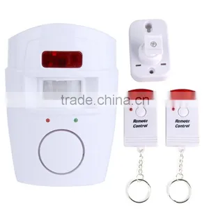New Motion Sensor PIR Gate Wireless Home Alarm With 2 Remote Controls SV002758 thumbnail-1