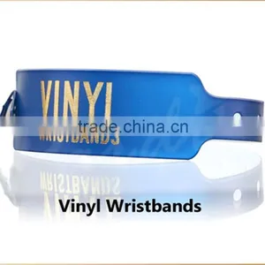 2015 Hot Door Entry PVC Plastic ID Vinyl Wristbands Bracelets thumbnail-4