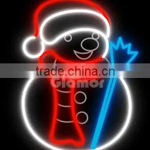 Shopping Mall Christmas Decorations/LED Rope Snowman Motif thumbnail-1