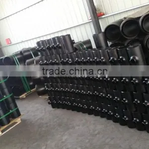 High Quality 150# Sch40 Steel Reducing Tee thumbnail-3