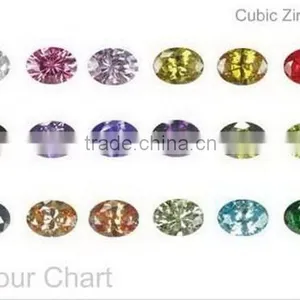 Fashionable Useful Light Amethyst Cubic Zirconia Gemstone thumbnail-4