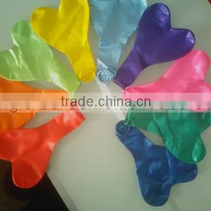2012 Fashion Latex Metallic Heart Balloons thumbnail-1