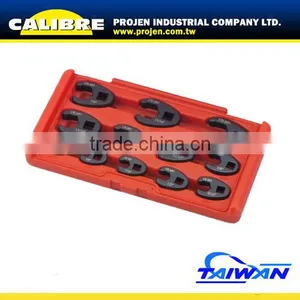 CALIBRE 12PC Professional S.A.E. Crowfoot Wrench Set thumbnail-1
