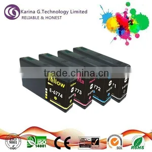 Great Deal for Epson Compatible Ink Cartridge T6771 T6772 T6773 T6774,best Price thumbnail-1