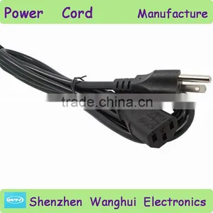 American / Canada Power Cord UL Plug 3 Pin Female Power Cord Connector thumbnail-1