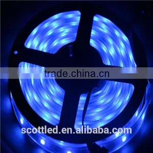 48leds/m 5050 SMD Single Color LED Flexible Strip, DC12V/24V Input, 5m/roll, Waterproof IP20/IP65/IP67 thumbnail-1