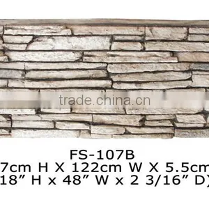 Good Price High Quality Beautiful Decorative Polyurethane Stone Panel thumbnail-5