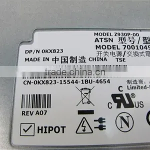 For Dell Poweredge 2900 930W 0KX823 Power Supply KX823 CN-0KX823 A930P-00 Z930P-00 7001049-Y000 PSU thumbnail-5