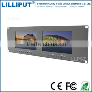 7 Inch 3U Rackmount Vga Monitors Apply For 19 Inch Rackmount Chassis thumbnail-5
