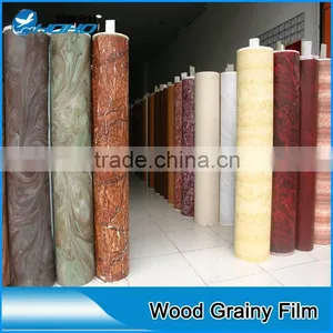 Wood Grain Pvc Self Adhesive Foil PVC Wood Grain Foil thumbnail-1