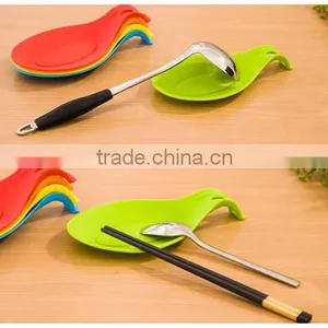100% Food Grade Silicone Multifunctional Big Silicone Spoon Rests thumbnail-3