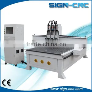 Factory Cost Price! Multi Head 3d CNC Wood Engraving Machine / CNC Router for Wood /CNC Wood Router thumbnail-3