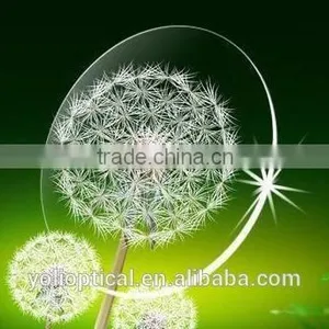 1.56 Super Hydrophobic Yellow Green Emi Optical Lens thumbnail-1