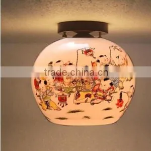 Chinese Style Wood Crafts Mode Led Living Room Ceiling Lighting thumbnail-6