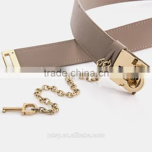Charming Exotic Ladies Leather Belt Attractive Women Genuine Belt Metal Buckle Leather Belt thumbnail-5