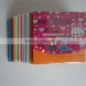 Eco-friendly Colorful DIY Origami Paper for Sale thumbnail-2