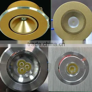 Gold/chrome-colored Led Ceiling Light/spot Light/downlight thumbnail-1