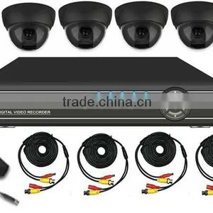 Indoor H.264 4ch Dvr Combo Cctv Camera Kit 4ch Cctv Dvr Kit System thumbnail-3