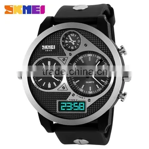 SKMEI Luxury Analogue Digital Watch thumbnail-1