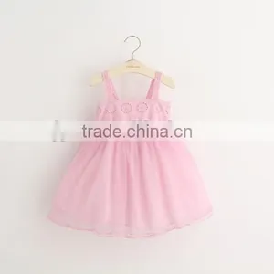 2015 New Baby Girls Chevron Anchor Dress With Headband and Necklace Set thumbnail-2