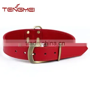 2016 Hot Selling Leather Dog Collar for Medium-sized Dogs thumbnail-5