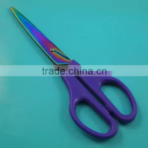 Colored Plated Plastic Handle Kitchen Scissor thumbnail-1